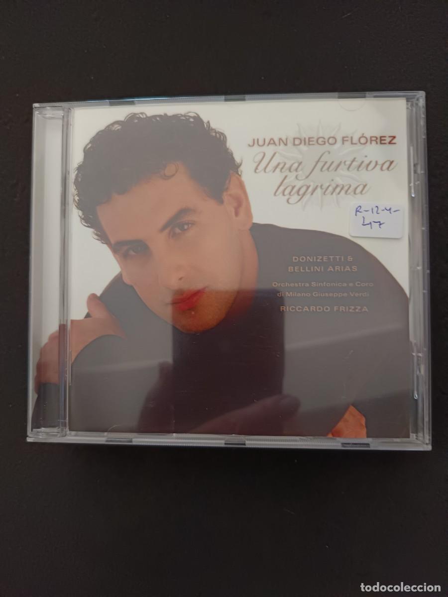 CDs de m&uacute;sica: JUAN DIEGO FL&Oacute;REZ. UNA FURTIVA L&Aacute;GRIMA. DONIZETTI & BELLINI ARIAS. DIR: RICCARDO FRIZZA