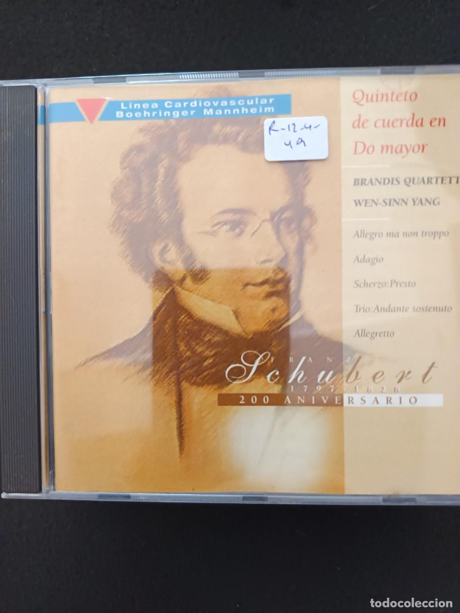 CDs de m&uacute;sica: SCHUBERT. QUINTETO DE CUERDA EN DO MAYOR. BRANDIS QUARTET. WEN-SINN YANG (CELLO I)