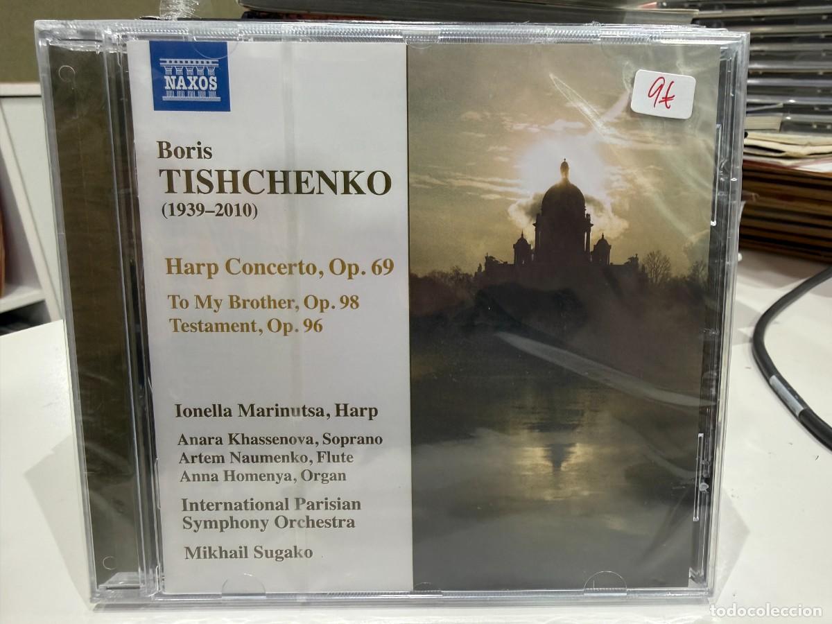 CDs de m&uacute;sica: Boris Tishchenko - Mikhail Sugako - Complete Works For Harp (CD) *Precintado*
