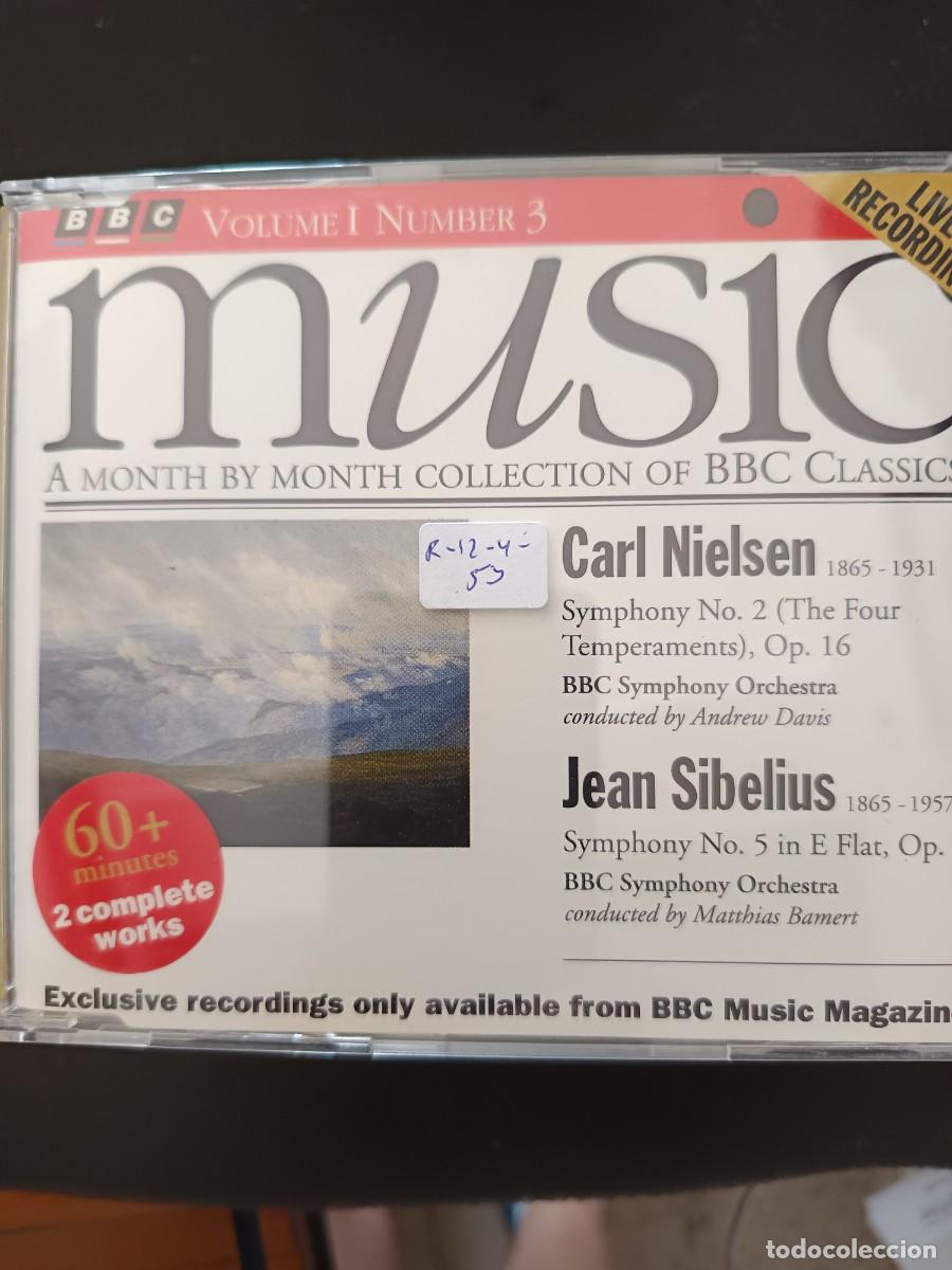 CDs de m&uacute;sica: MUSIC. A MONTH BY MONTH COLLECTION OF BBC CLASSICS. VOLUME 1, NUMBER 3. NIELSEN / SIBELIUS. LIVE REC