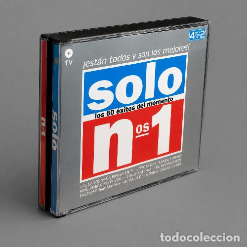 CDs de m&uacute;sica: �R1649 - [4 CDS SET BOX]. SOLO LOS 60 EXITOS DEL MOMENTO N&ordm; 1. LOS CA&Ntilde;OS. SONIA Y SELENA Y OTROS.