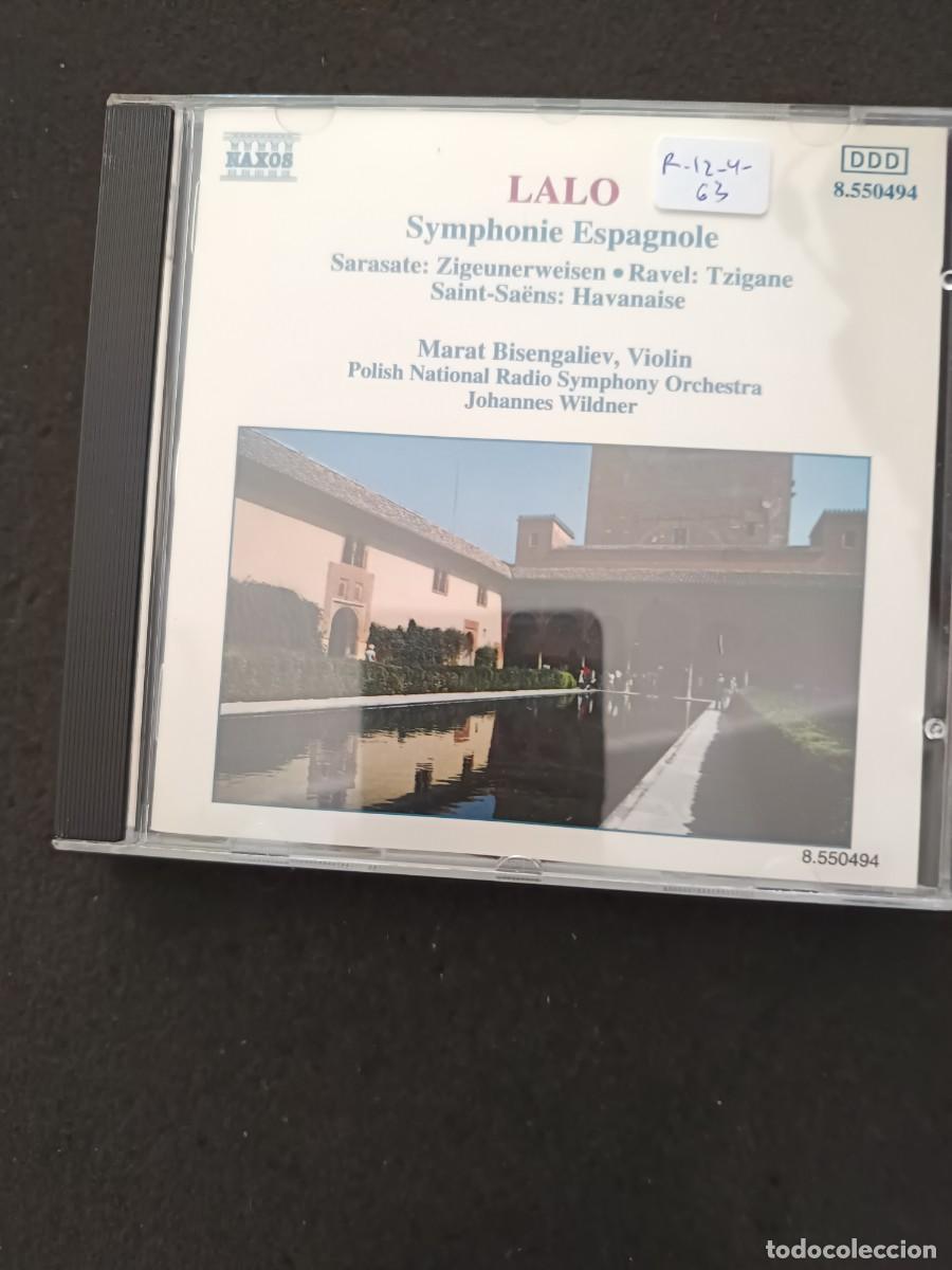 CDs de m&uacute;sica: LALO: SYMPHONIE ESPAGNOLE / SARASATE: ZIGEUNERWEISEN / RAVEL: TZIGANE / SAINT-SA&Euml;NS: HAVANAISE