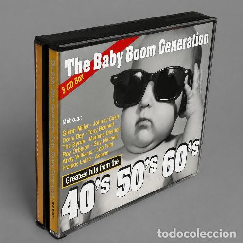 CDs de m&uacute;sica: �T1424 - [3 CDS SET BOX]. THE BABY BOOM GENERATION. GREATEST HITS 40's 50's 60's. RECOPILATORIO.