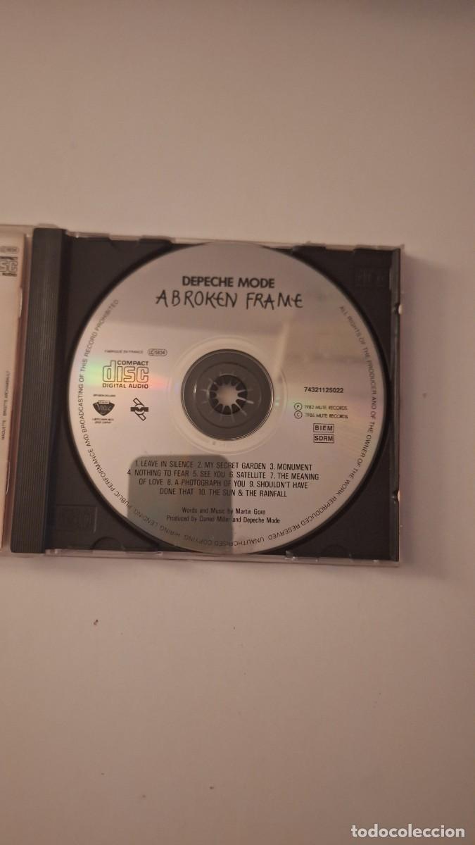 CDs de m&uacute;sica: Depeche Mode &ndash; A Broken Frame cd 1993 france - Foto 2