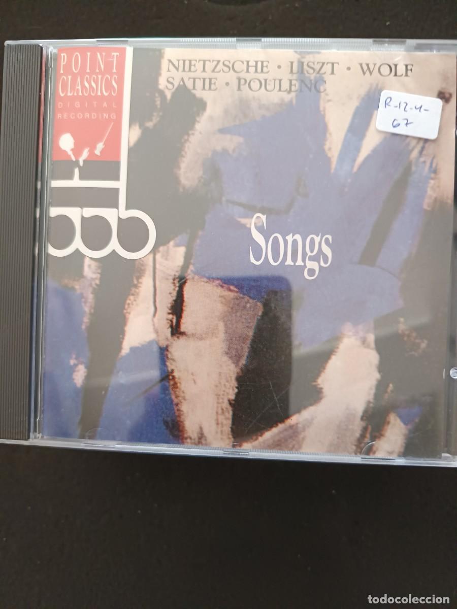 CDs de m&uacute;sica: NIETZSCHE / LISZT / WOLF / SATIE / POULENC: SONGS