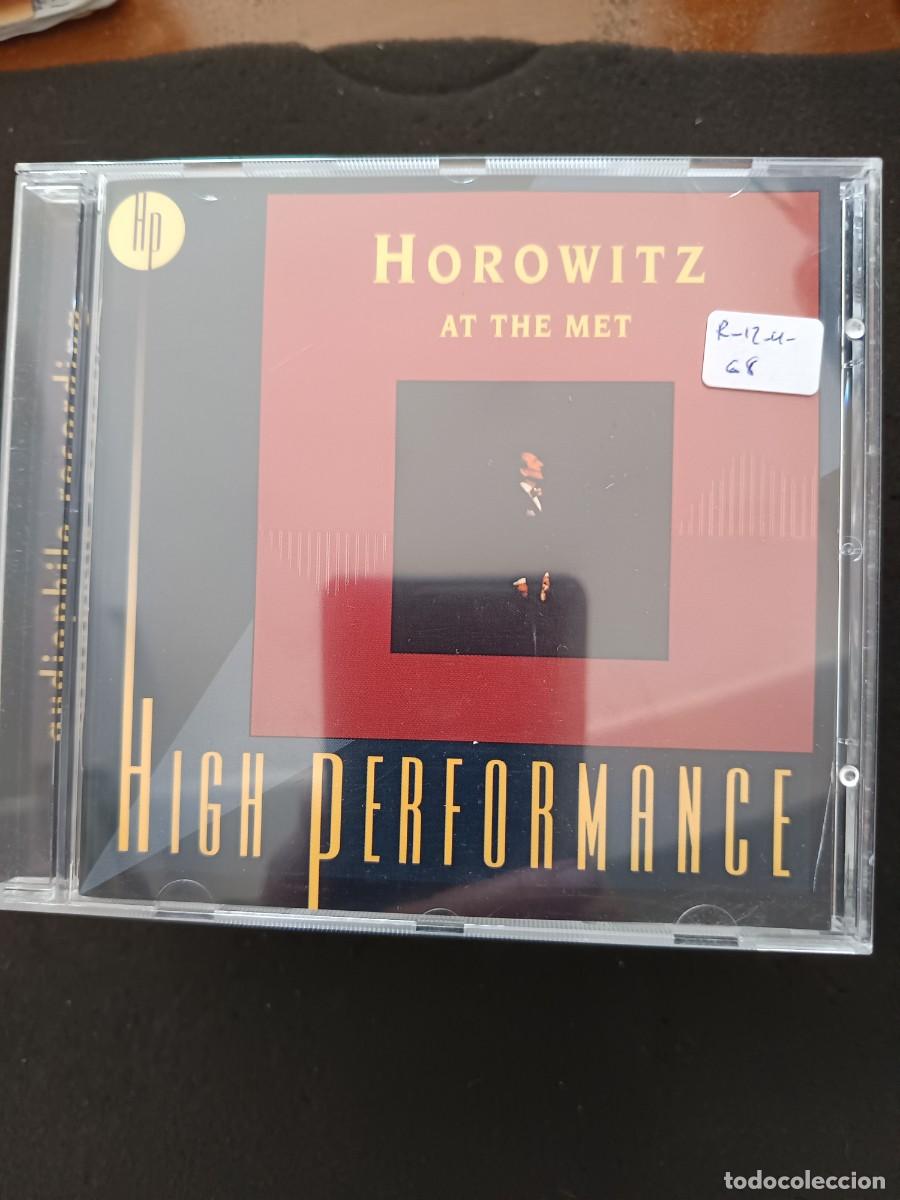 CDs de m&uacute;sica: HOROWITZ AT THE MET. HIGH PERFORMANCE