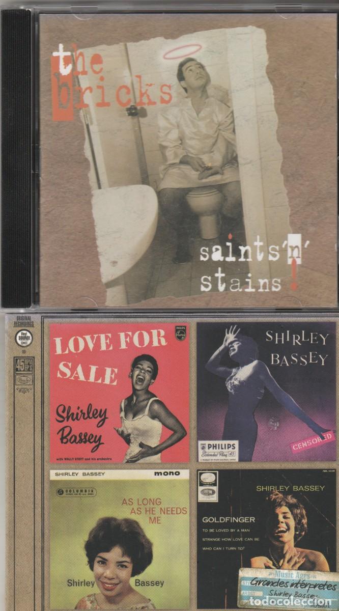CD di Musica: The Bricks &ndash; Saints&acute;n&acute;Stains-2001-Pop Rock + REGALO DE SHIRLEY BASSEY