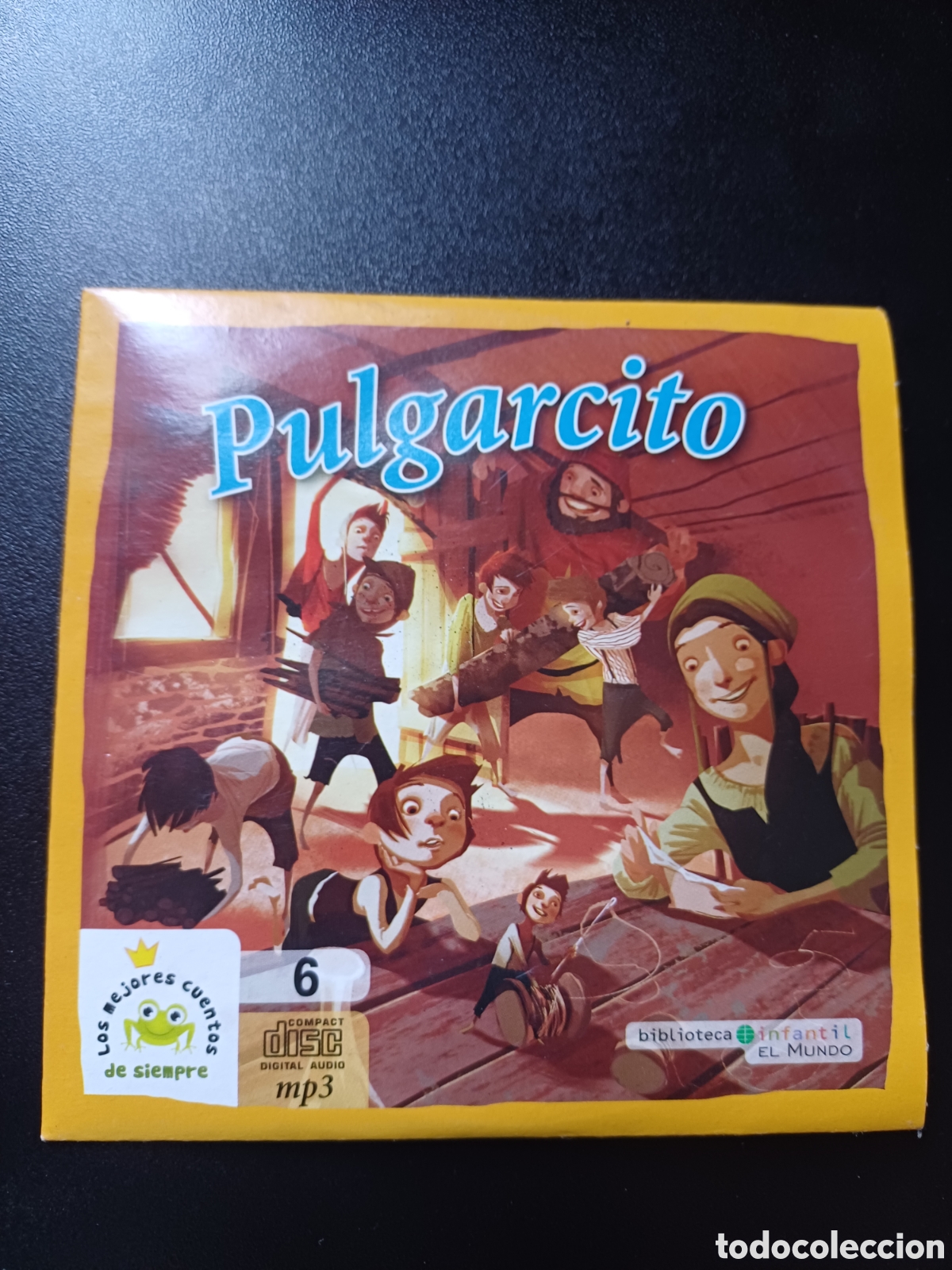 CDs de m&uacute;sica: PULGARCITO CD BIBLIOTECA INFANTIL EL MUNDO