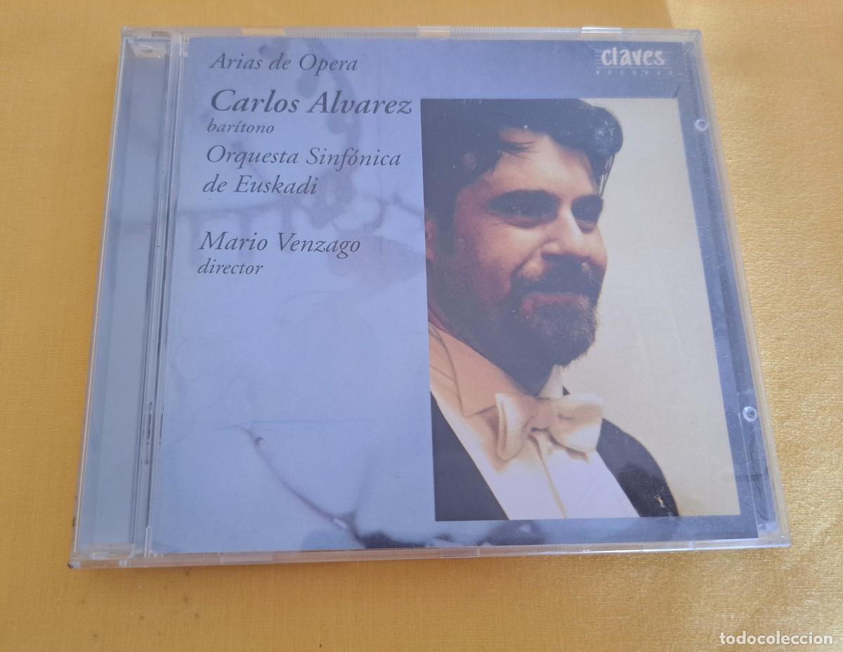 CDs de m&uacute;sica: CARLOS ALVAREZ/MARIO VENZAGO - ORQUESTA SINFONICA DE EUSKADI: OPERA ARIAS - Claves, CD-50-9907