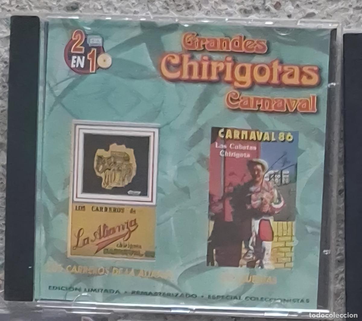 CD de M&uacute;sica: CD CARNAVAL CADIZ LOS CARREROS DE LA ALIANZA - LOS CUBATAS