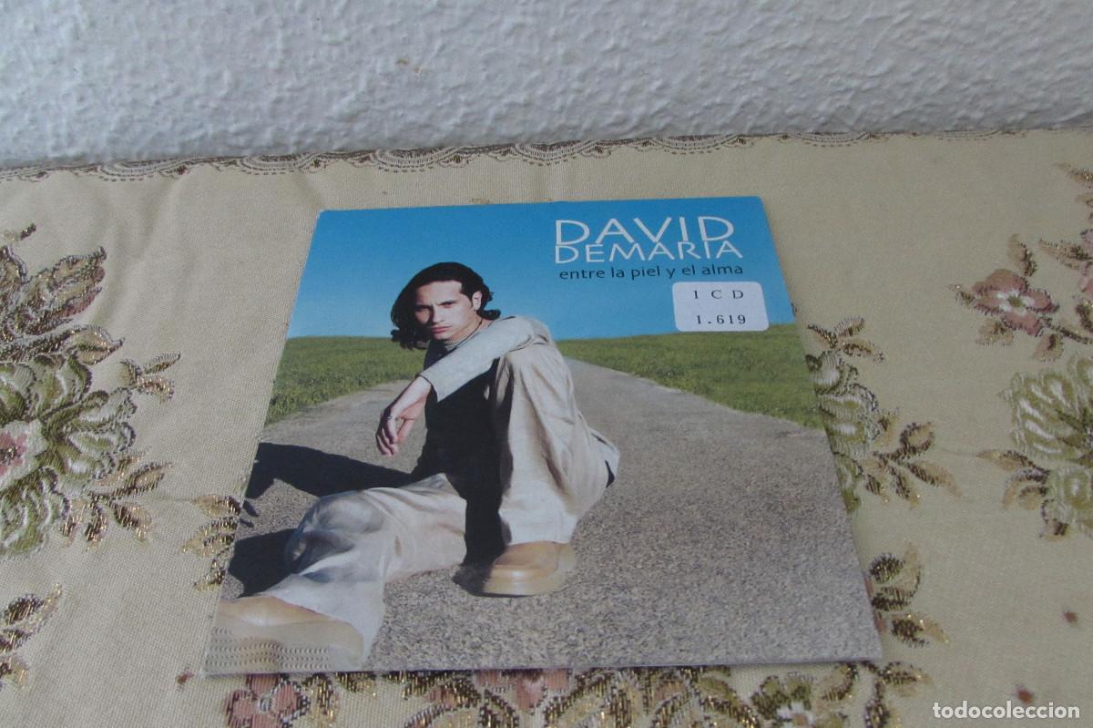 CDs de m&uacute;sica: David DeMar&iacute;a &ndash; Entre La Piel Y El Alma