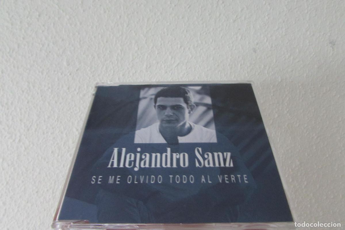 CDs de m&uacute;sica: ALEJANDRO SANZ Se me olvid&oacute; todo al verte CD SINGLE