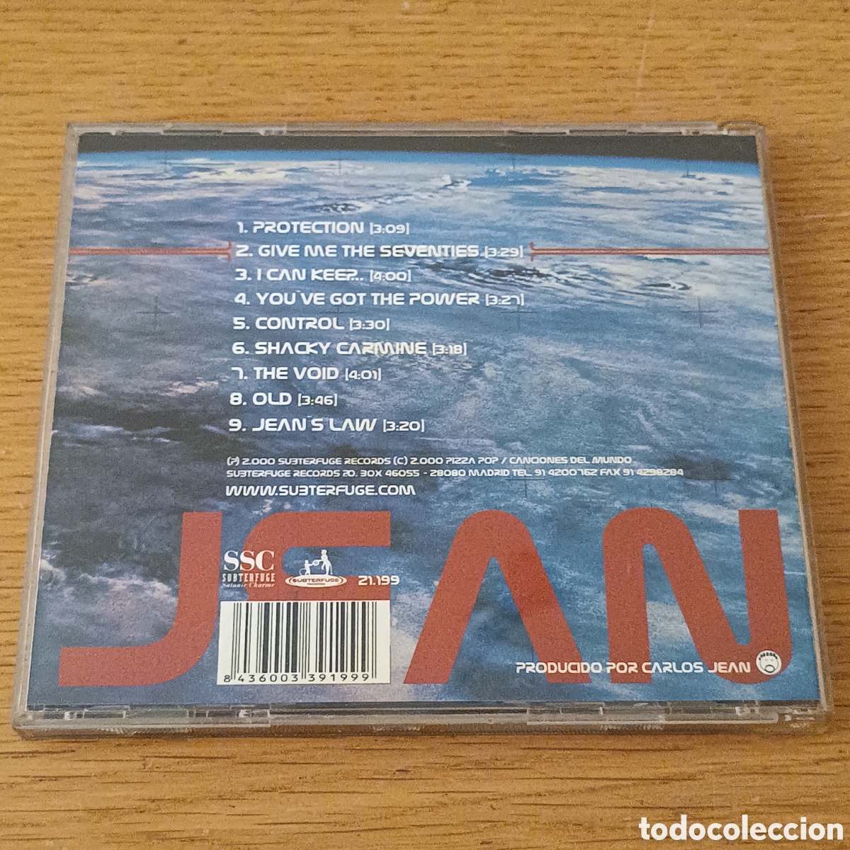 CDs de m&uacute;sica: Jean CD Planet Jean , - Foto 2