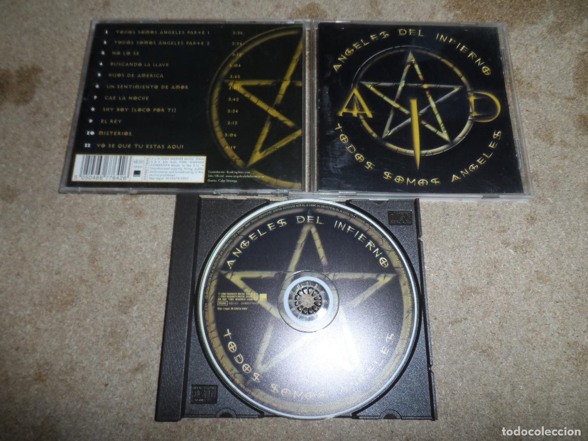 CDs de m&uacute;sica: ANGELES DEL INFIERNO - TODOS SOMOS ANGELES