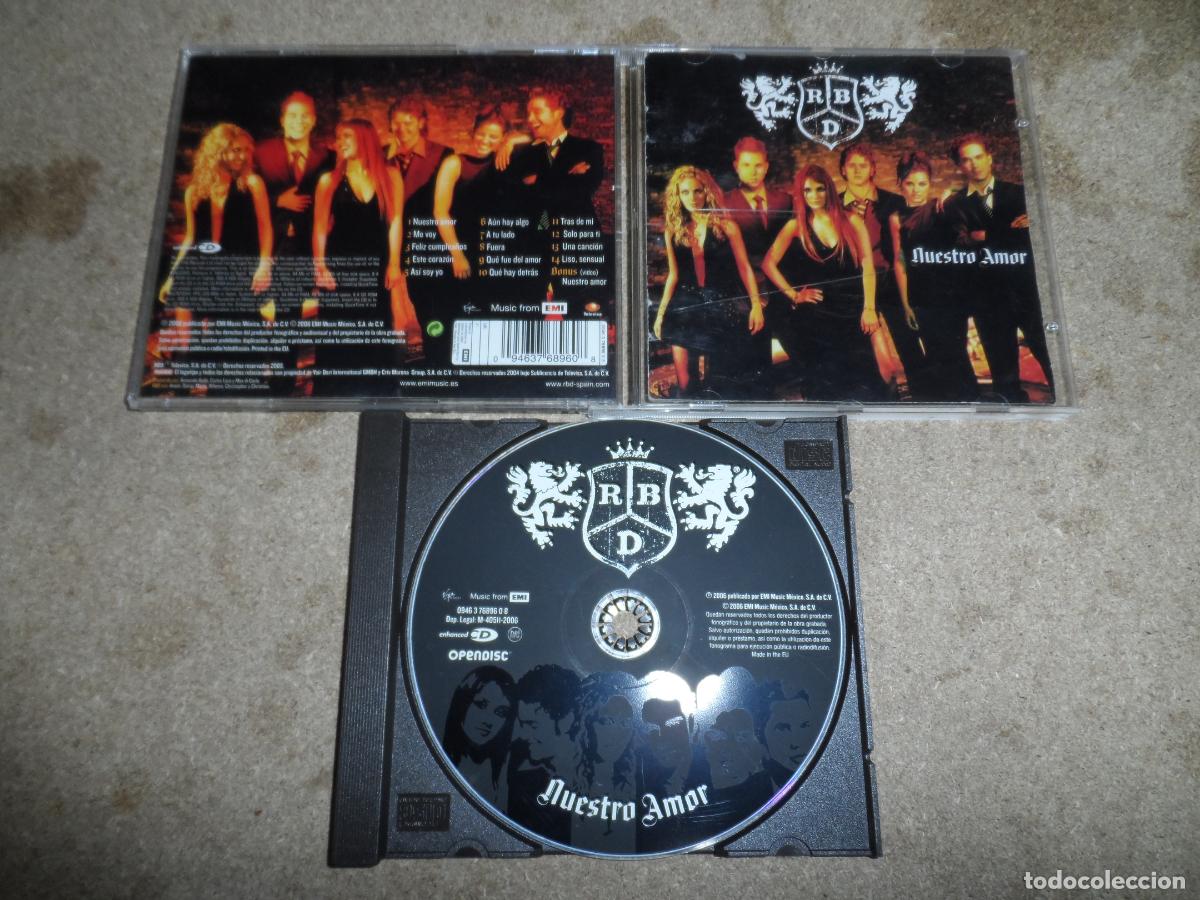 CDs de m&uacute;sica: REBELDE RBD - Nuestro amor