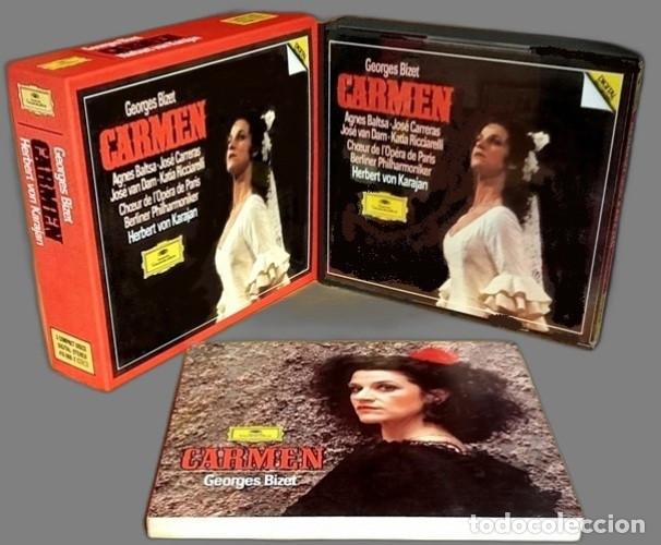 CDs de m&uacute;sica: �T795 - [3CD+LIBRILLO SET PACK]. CARMEN. GEORGES BIZET. BALTSA. CARRRAS. KARAJAN. CORO OPERA PARIS.