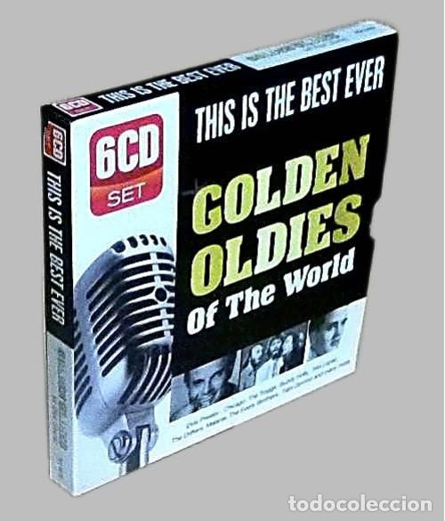 Musik-CDs: [6 CDS SET BOX]. GOLDEN OLDIES OF THE WORLD. ELVIS PRESELY. CHICAGO. THE TROGGS. DRIFTERS.