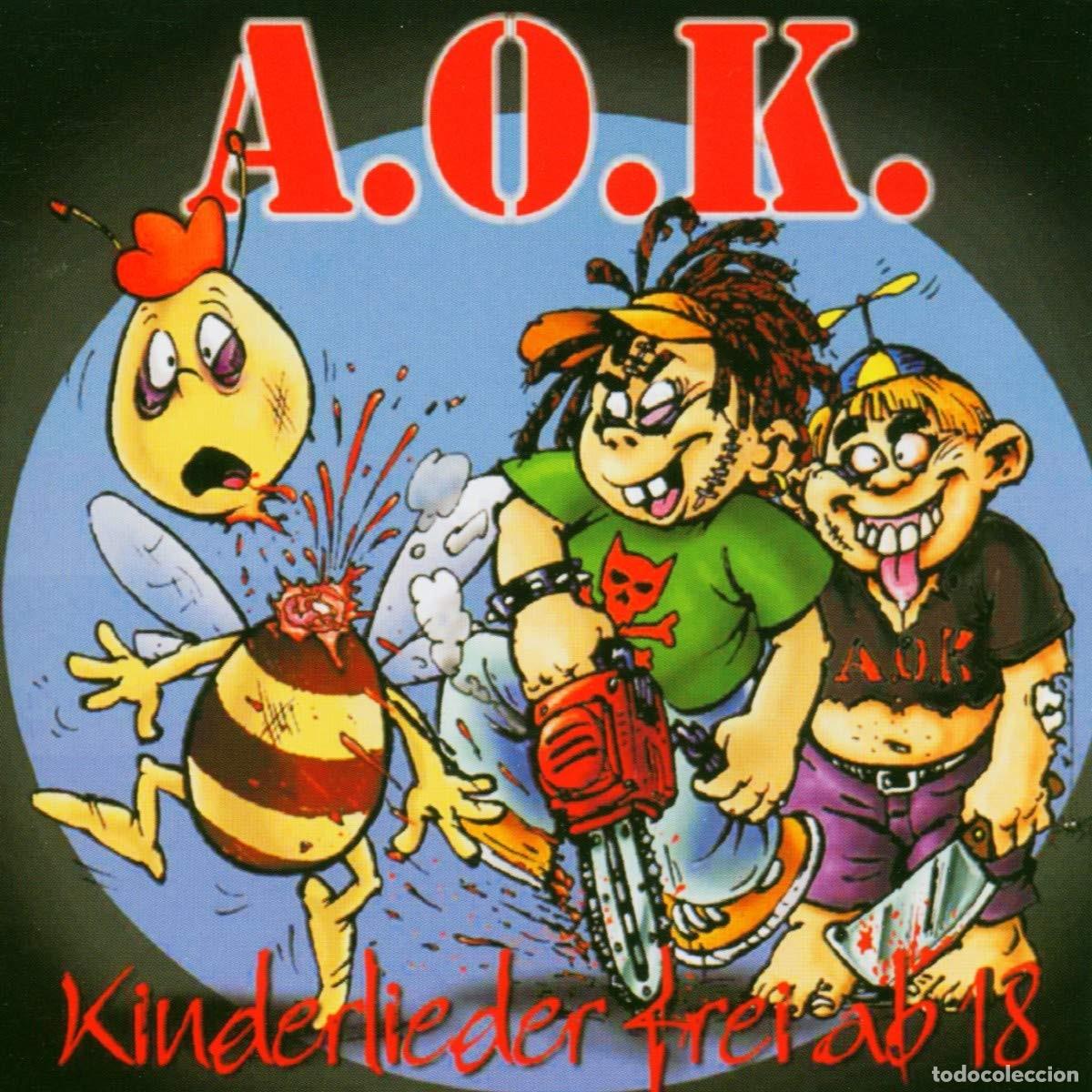CDs de m&uacute;sica: A.O.K. * CD * Kinderlieder Frei Ab 18 * Precintado * Rare