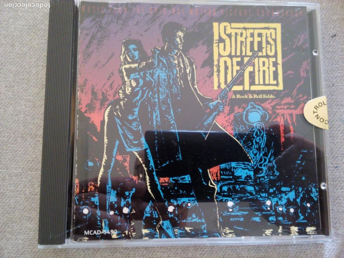 CDs de m&uacute;sica: STREETS OF FIRE CD BANDA SONORA FILM CALLES DE FUEGO