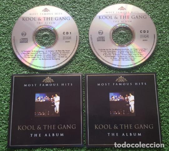 CDs de m&uacute;sica: KOOL & THE GANG ** Most Famous Hits - The Album ** DOBLE CD ORIGINAL