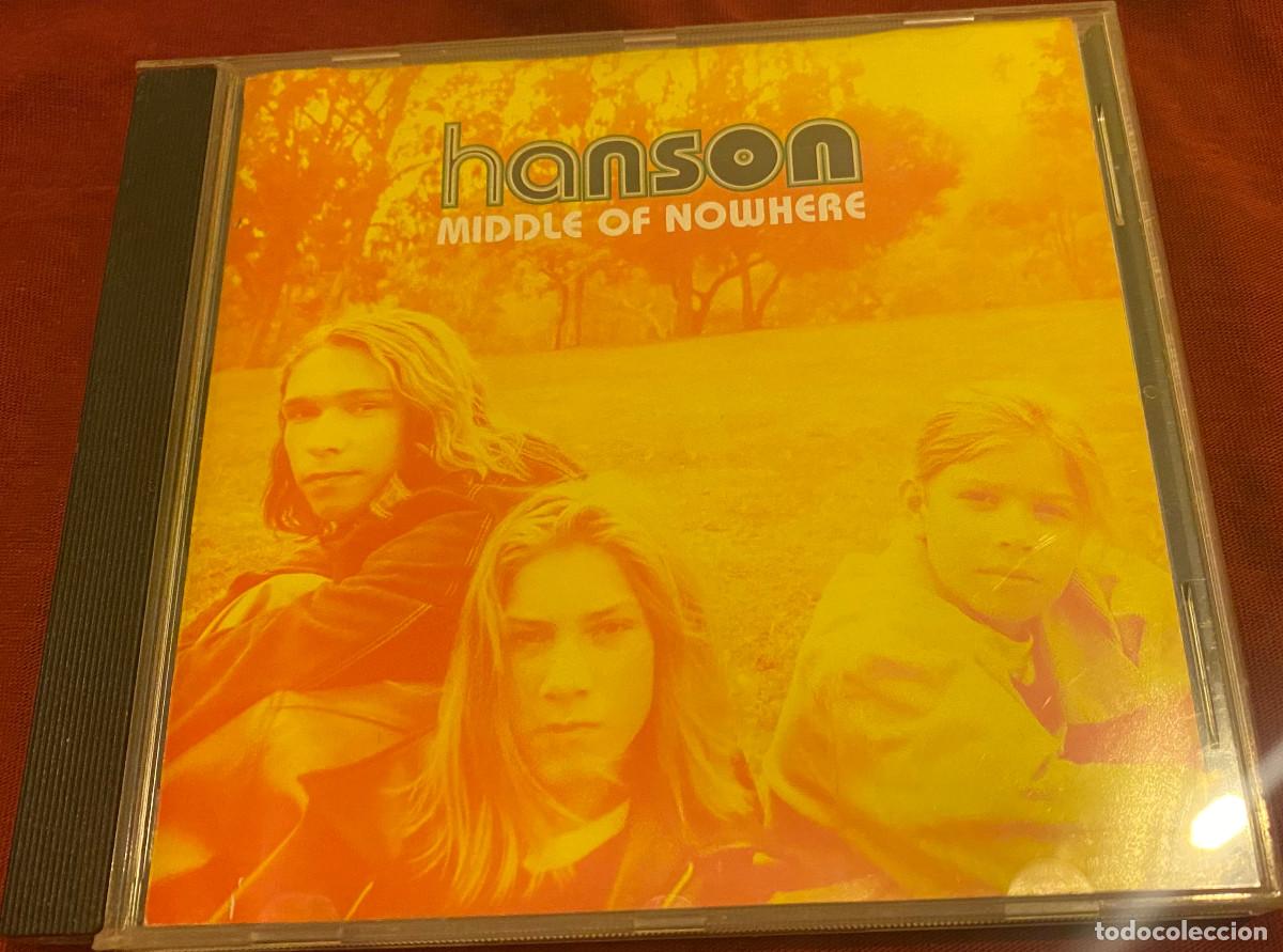CDs de m&uacute;sica: 'Middle of Nowhere', de Hanson. Pop-Rock. 13 temas. 1997. Mercury Records. CD original. Buen estado.