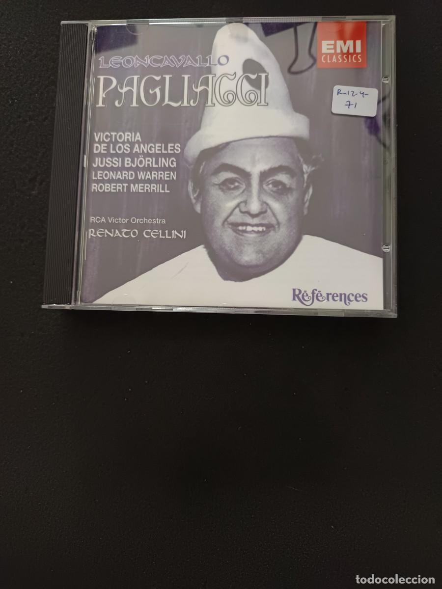 CDs de m&uacute;sica: LEONCAVALLO: PAGLIACCI. DIR: RENATO CELLINI. INT&Eacute;RP: VICTORIA DE LOS &Aacute;NGELES, JUSSI BJ&Ouml;RLING, LEONAR