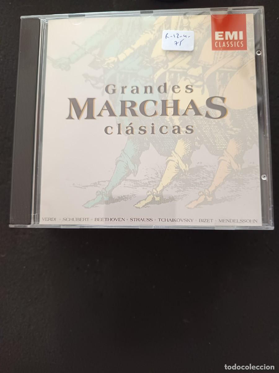 CDs de m&uacute;sica: GRANDES MARCHAS CL&Aacute;SICAS: VERDI. SCHUBERT. BEETHOVEN, STRAUS, TCHAIKOVSKY, BIZET, MENDELSSOHN