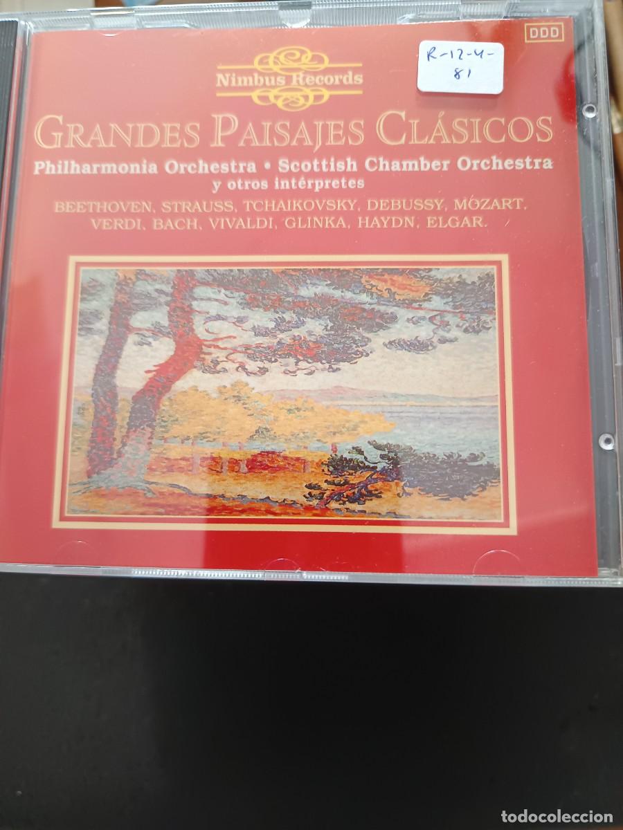 CDs de m&uacute;sica: GRANDES PAISAJES CL&Aacute;SICOS: BEETHOVEN, STRAUSS, TCHAIKOVSKY, DEBUSSY, MOZART, VERDI, BACH, VIVALDI, G
