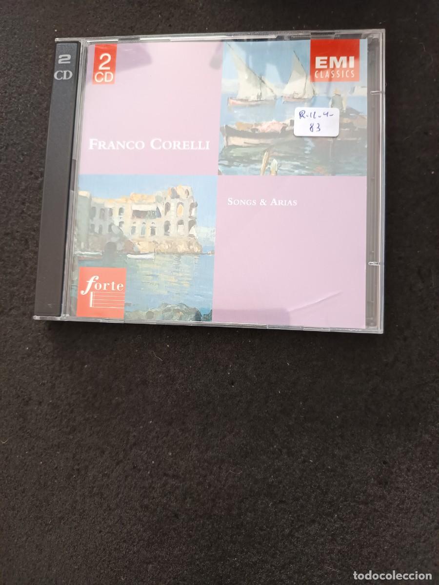 CDs de m&uacute;sica: 2 CD. FRANCO CORELLI: SONGS & ARIAS