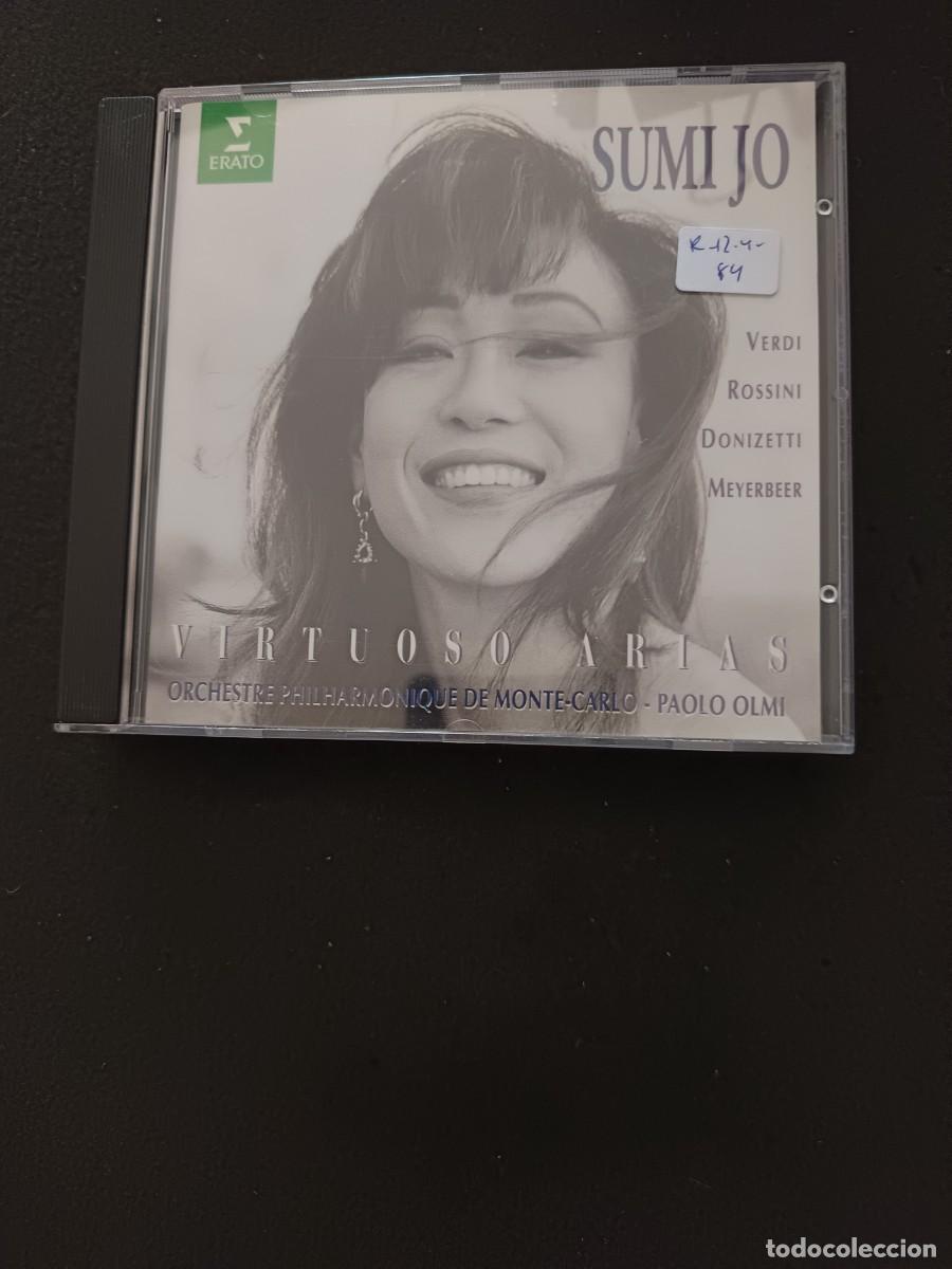 CDs de m&uacute;sica: SUMI JO. VIRTUOSO ARIAS: VERDI, ROSSINI, DONIZETTI, MEYERBEER. DIR: PAOLO OLMI. ORCHESTRE PHILHARMON