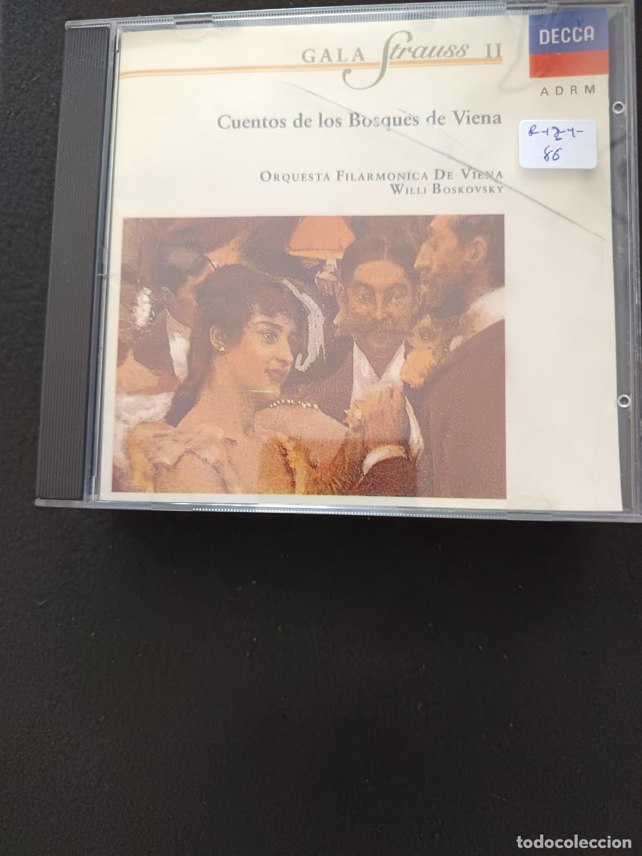 CDs de m&uacute;sica: GALA STRAUSS II. CUENTOS DE LOS BOSQUES DE VIENA. DIR: WILLI BOSKOVSKY. ORQUESTA FILARM&Oacute;NICA DE VIEN
