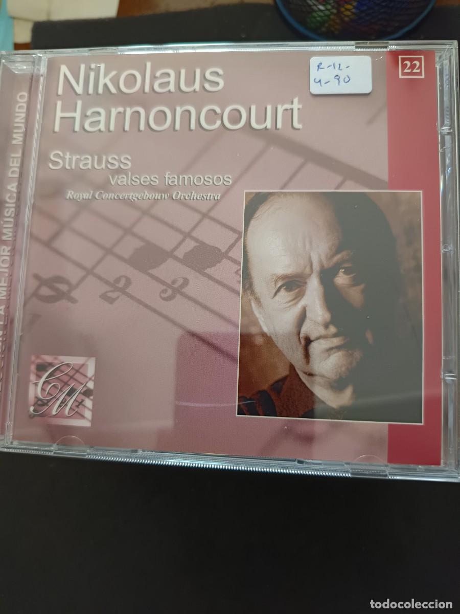 CDs de m&uacute;sica: NIKOLAUS HARNONCOURT. STRAUSS: VALSES FAMOSOS. ROYAL CONCERTGEBOUW ORCHESTRA