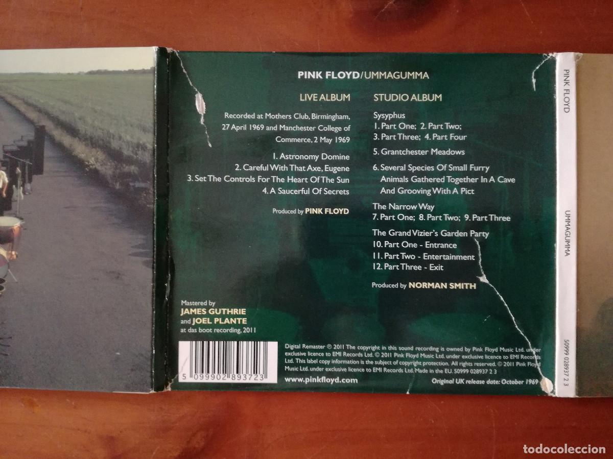 CDs de m&uacute;sica: PINK FLOYD - UMMAGUMMA - DIGIPACK 2XCD - Foto 5