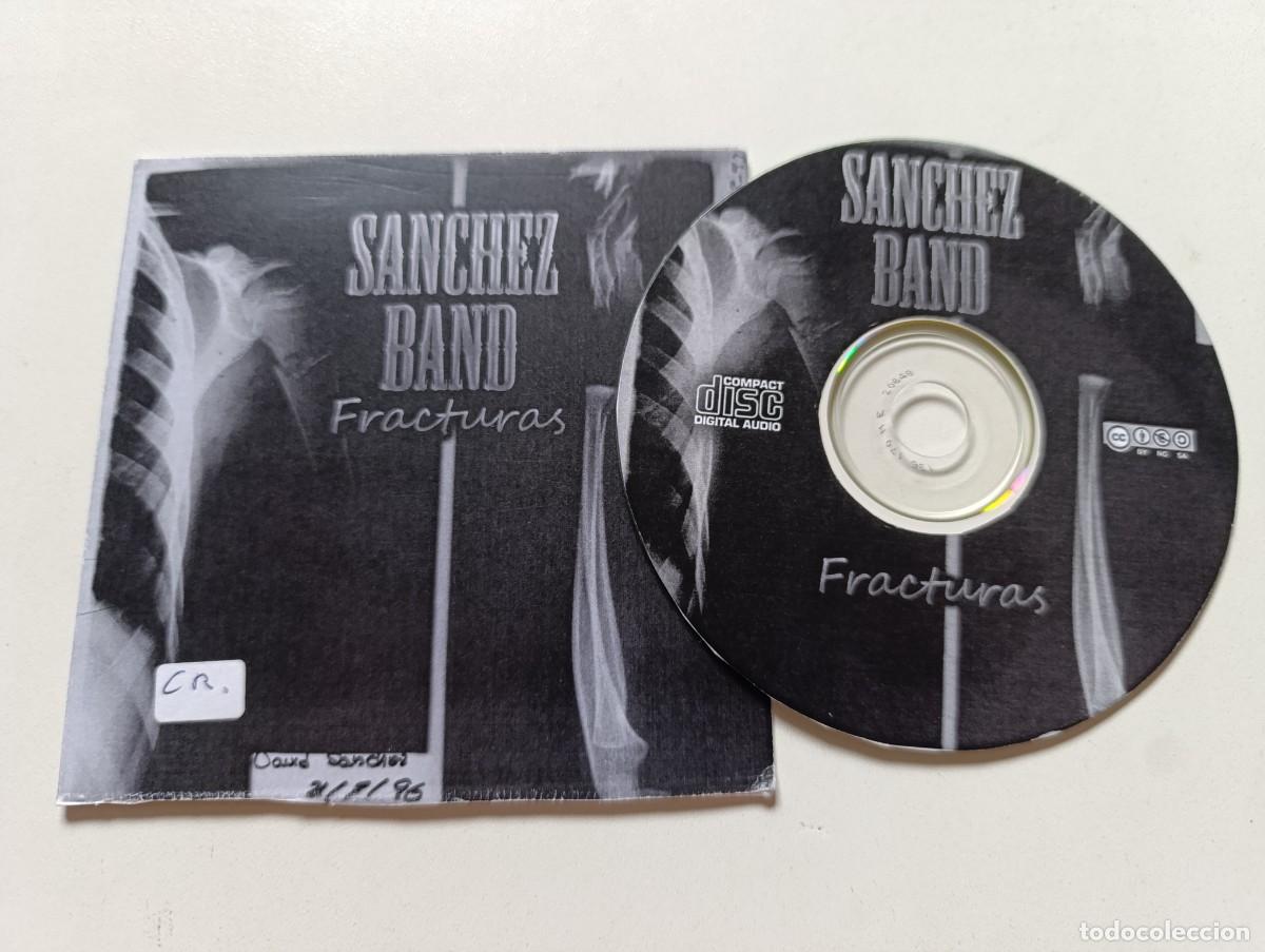 CDs de m&uacute;sica: SANCHEZ BAND 'Fracturas' CD-R EP Luces Desenfocadas banda de pop-rock de Ciudad Real