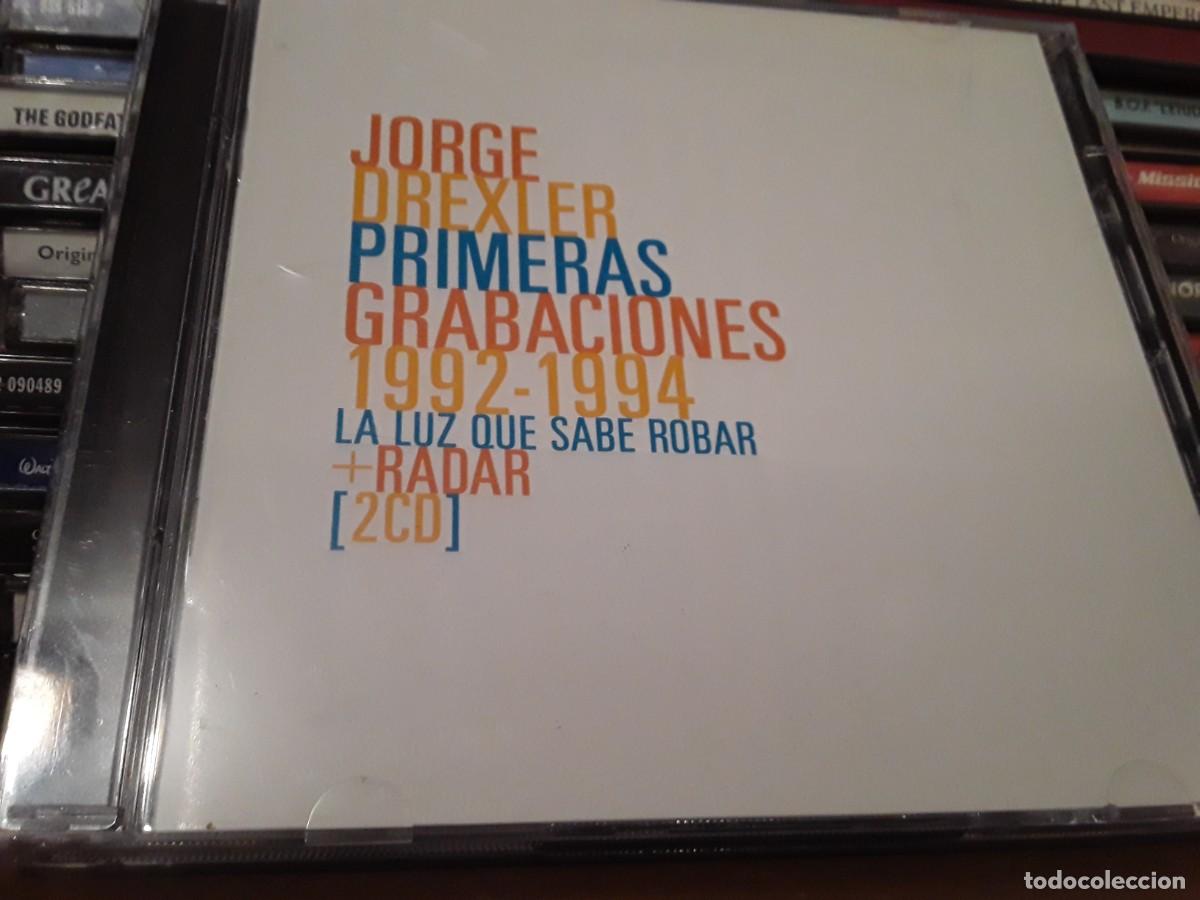 CDs de m&uacute;sica: Jorge Drexler &ndash; Primeras Grabaciones: 1992-1994 (La Luz Que Sabe Robar + Radar) - 2cd edic. brasil