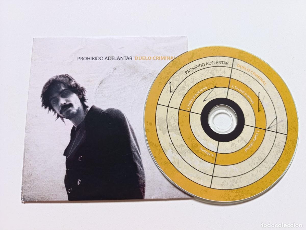 CDs de m&uacute;sica: PROHIBIDO ADELANTAR 'Duelo Criminal' CD EP 2012 Kike Calzada banda de rock pop de Toledo