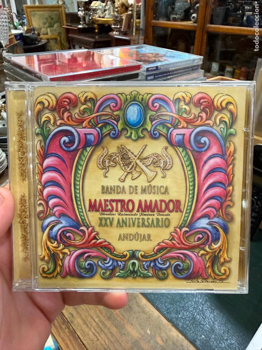 CDs de m&uacute;sica: CD BANDA DE MUSICA MAESTRO AMADOR DE ANDUJAR - SEMANA SANTA