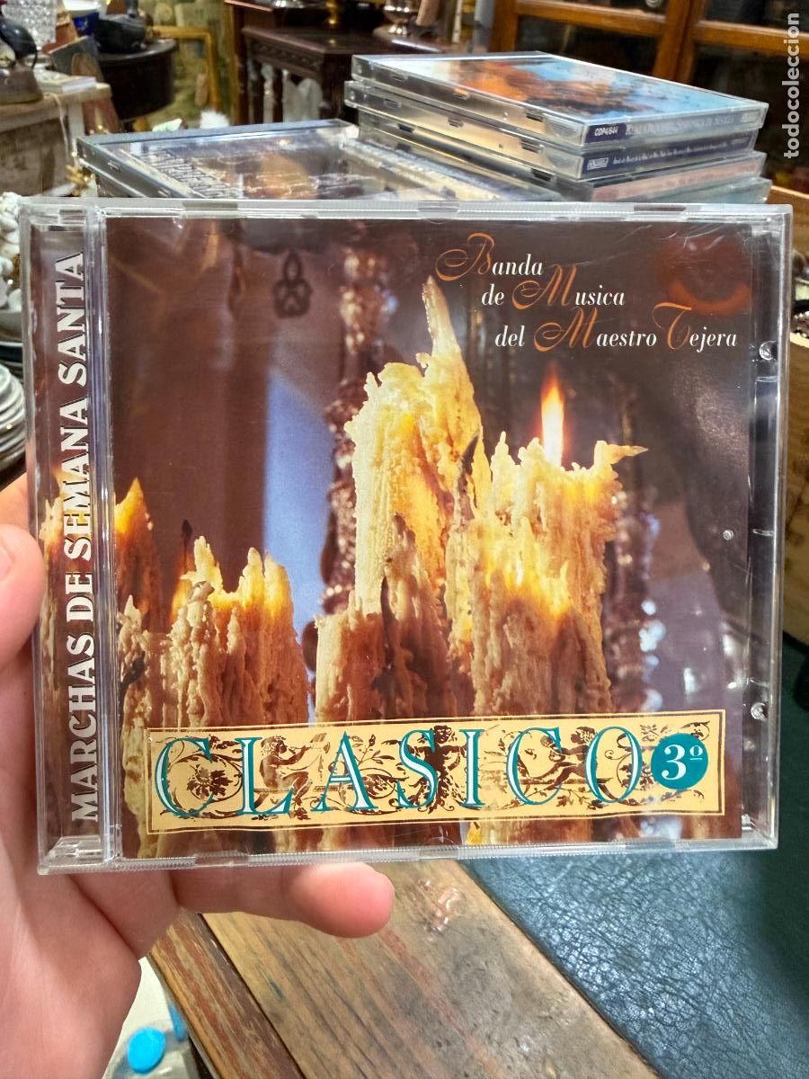 CDs de m&uacute;sica: CD BANDA DE MUSICA DEL MAESTRO TEJERA - SEMANA SANTA SEVILLA