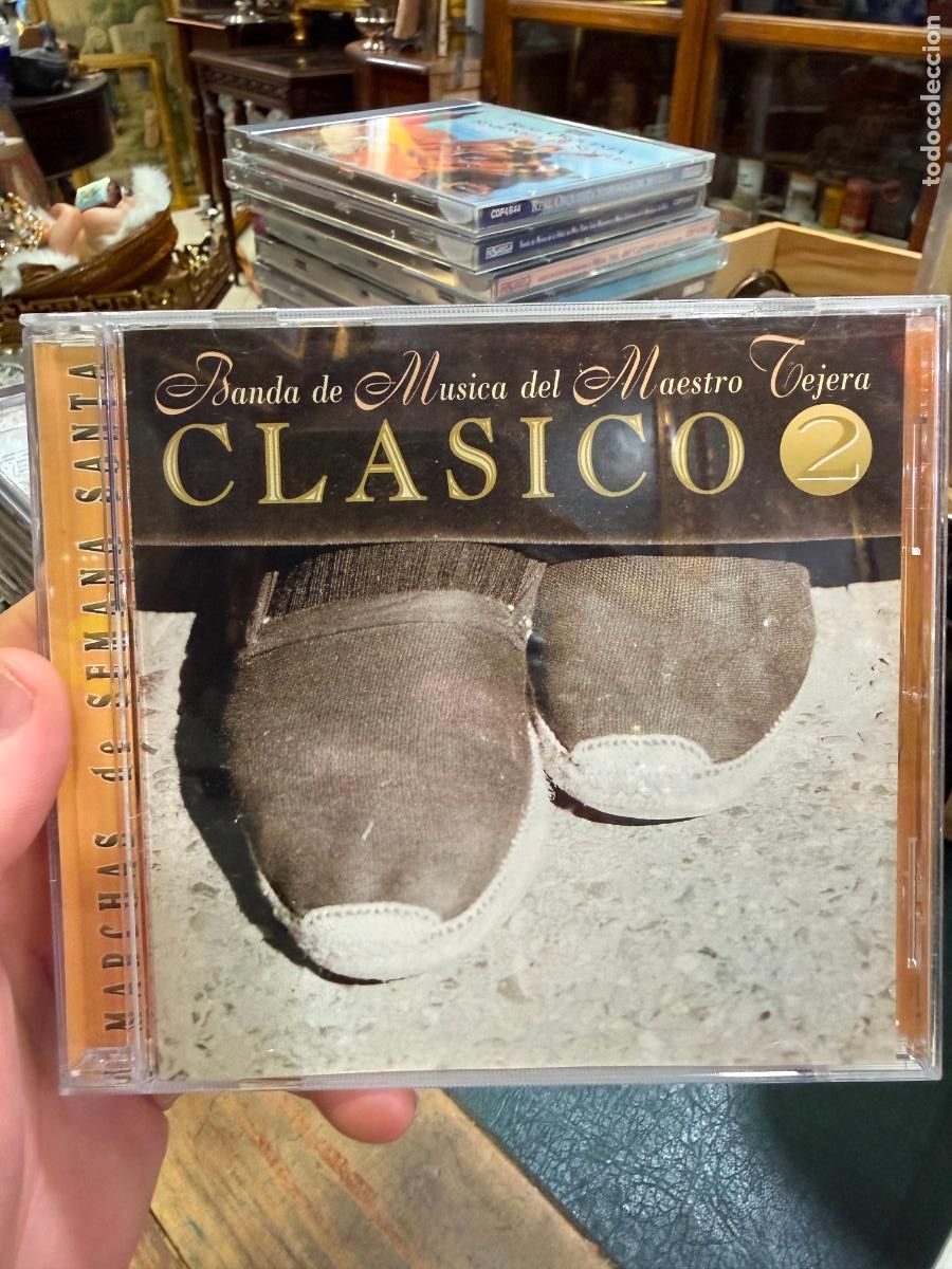 CDs de m&uacute;sica: CD BANDA DE MUSICA DEL MAESTRO TEJERA - CLASICO 2 - SEMANA SANTA SEVILLA