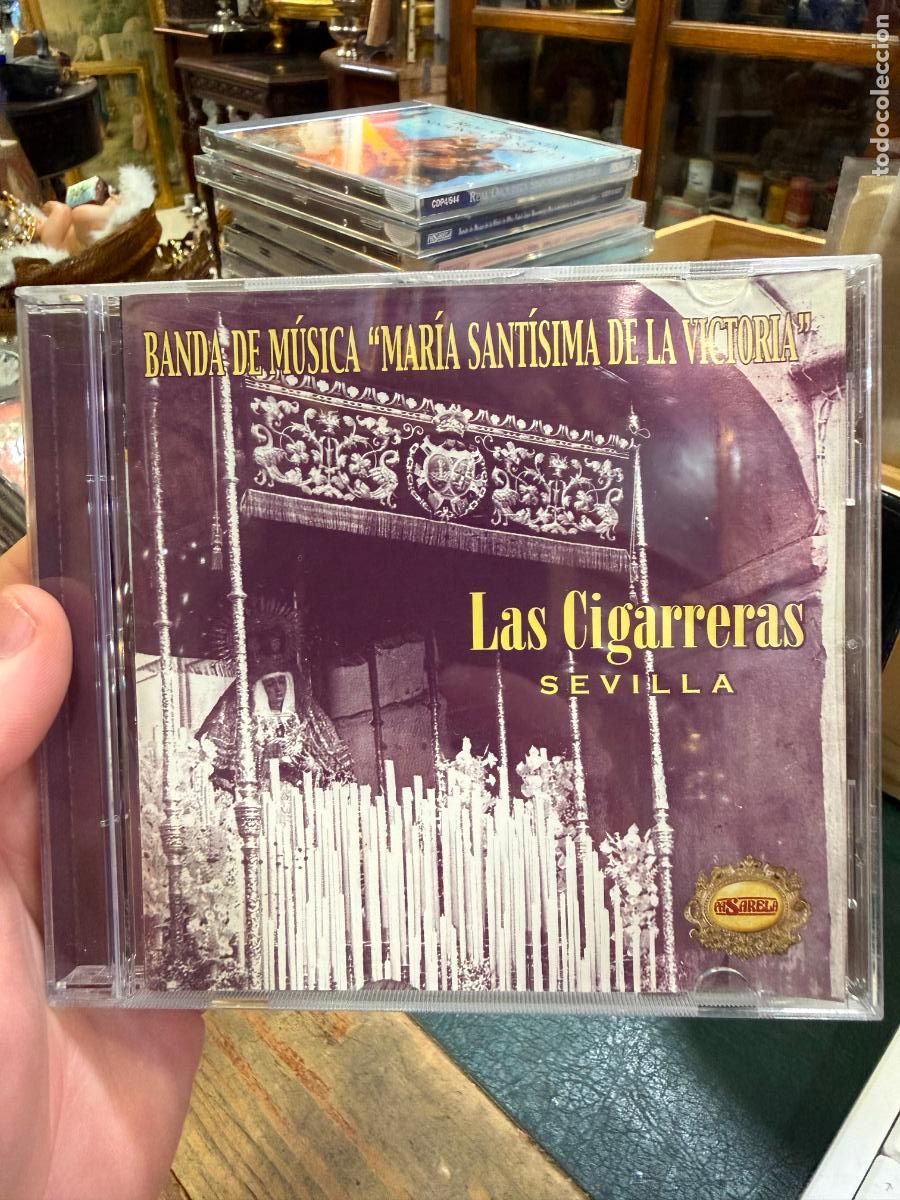CDs de m&uacute;sica: CD BANDA DE MUSICA LAS CIGARRERAS - SEMANA SANTA SEVILLA