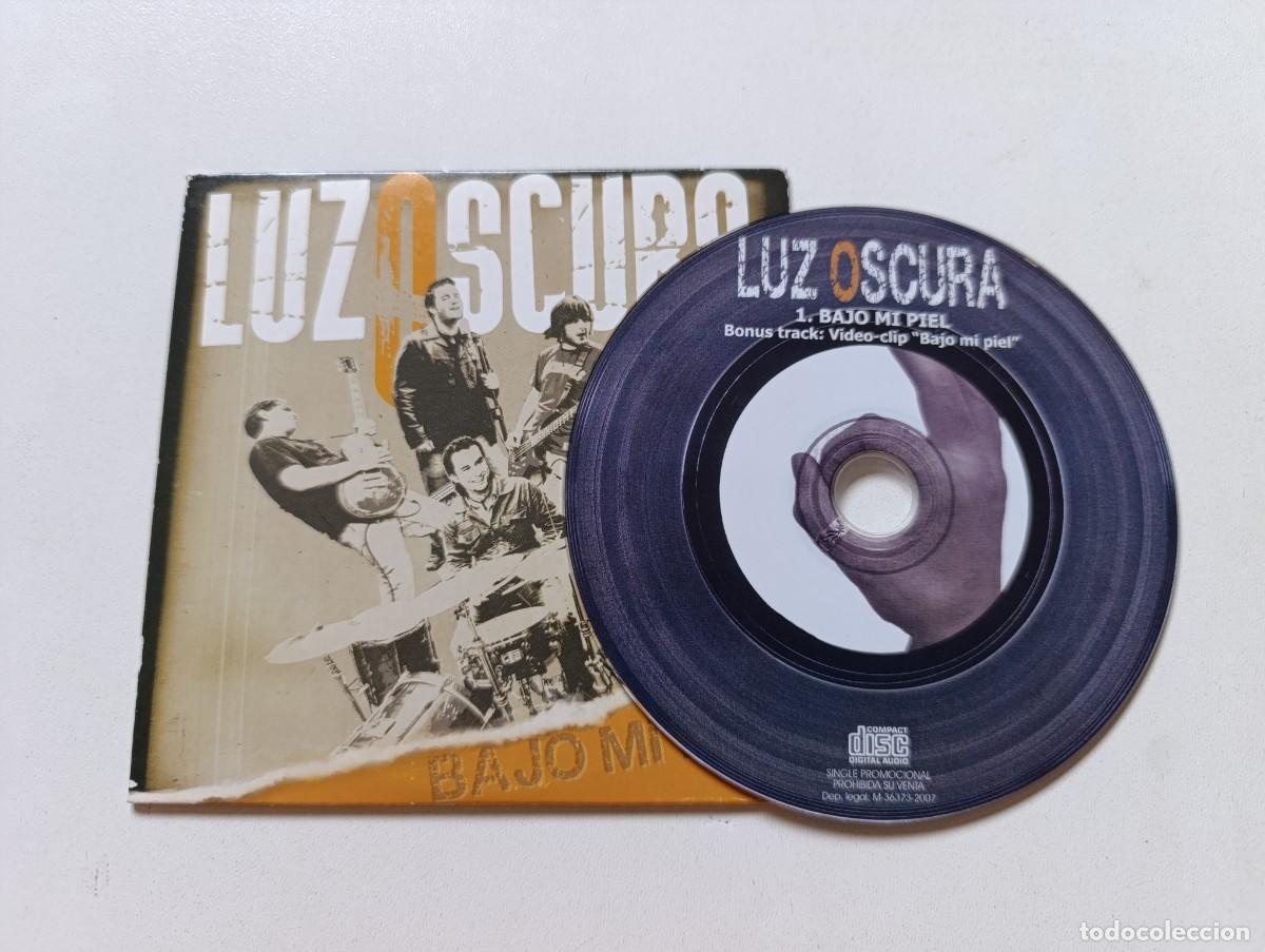 CDs de Musique: LUZ OSCURA 'Bajo Mi Piel' CD Single promo 2007 banda de pop rock de Guadalajara
