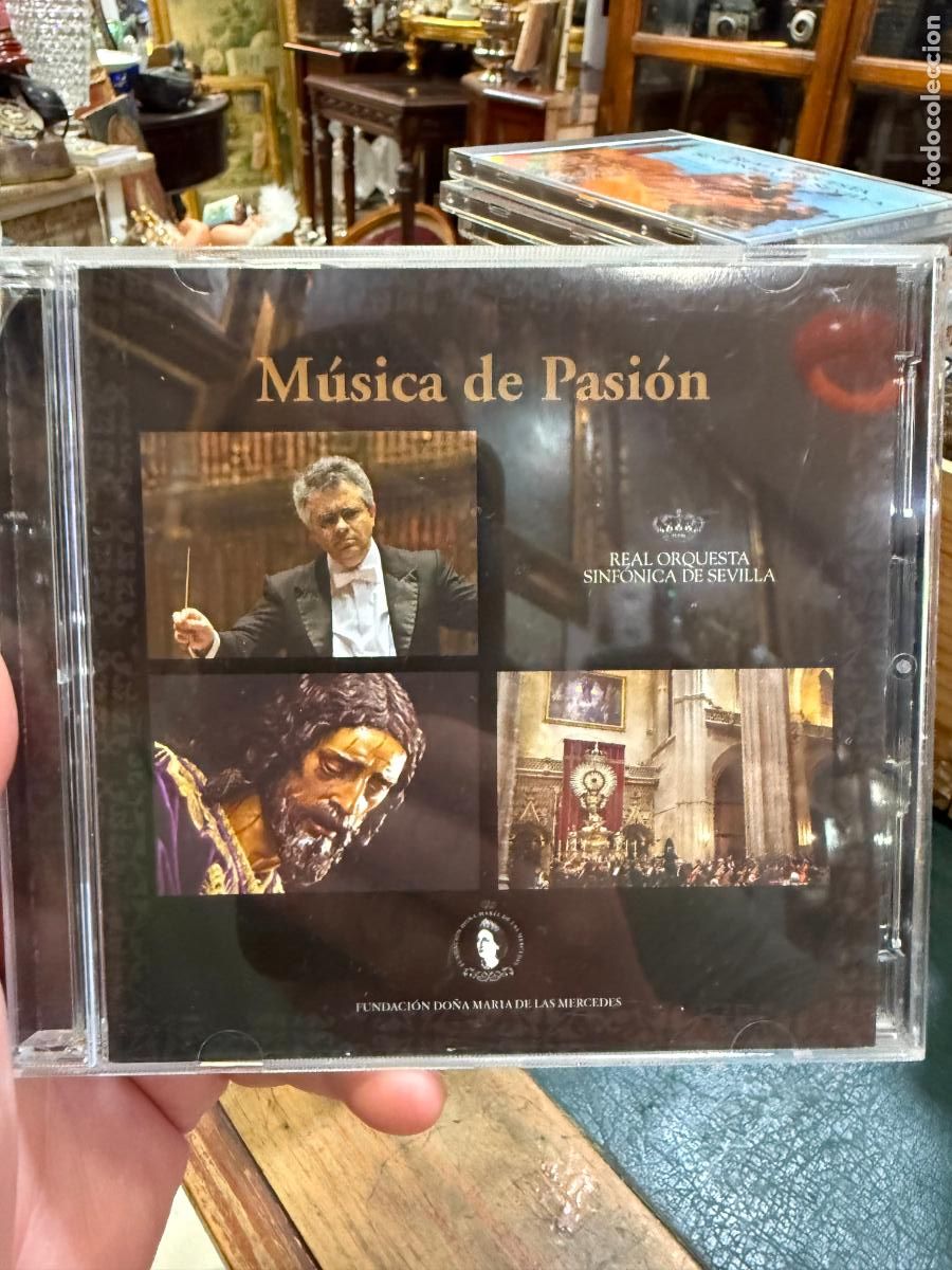 CDs de m&uacute;sica: CD MUSICA DE PASION - ORQUESTA SINFONICA DE SEVILLA - SEMANA SANTA
