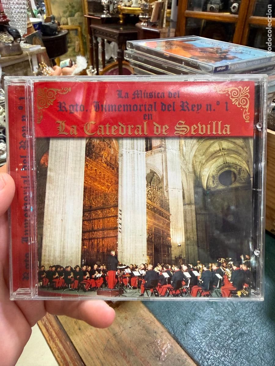 CDs de Musique: CD BANDA INMEMORIAL DEL REY - LA CATEDRAL DE SEVILLA - SEMANA SANTA