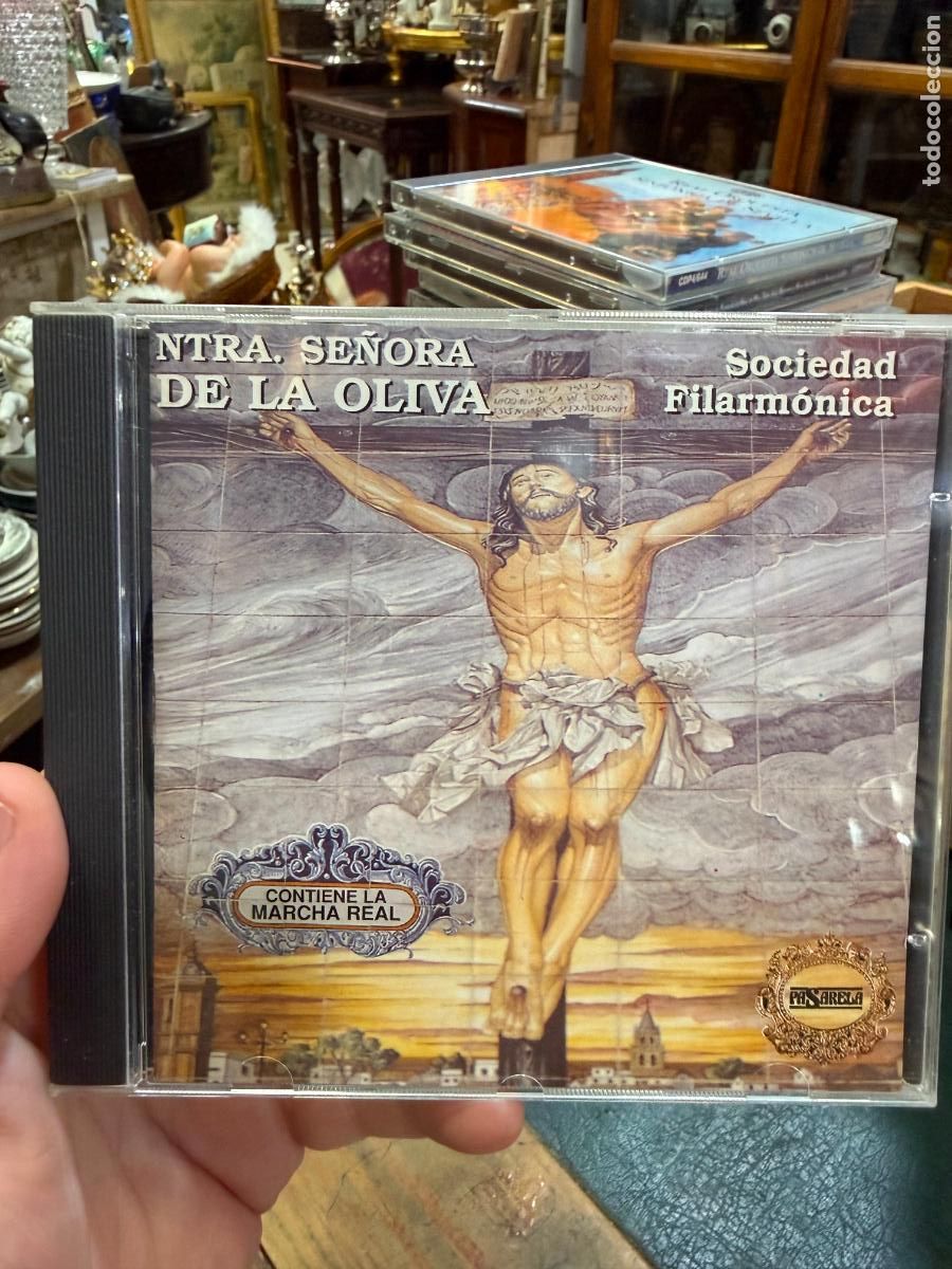 CDs de m&uacute;sica: CD BANDA FILARMONICA NTRA. SRA. LA OLIVA DE SALTERAS - SEMANA SANTA SEVILLA