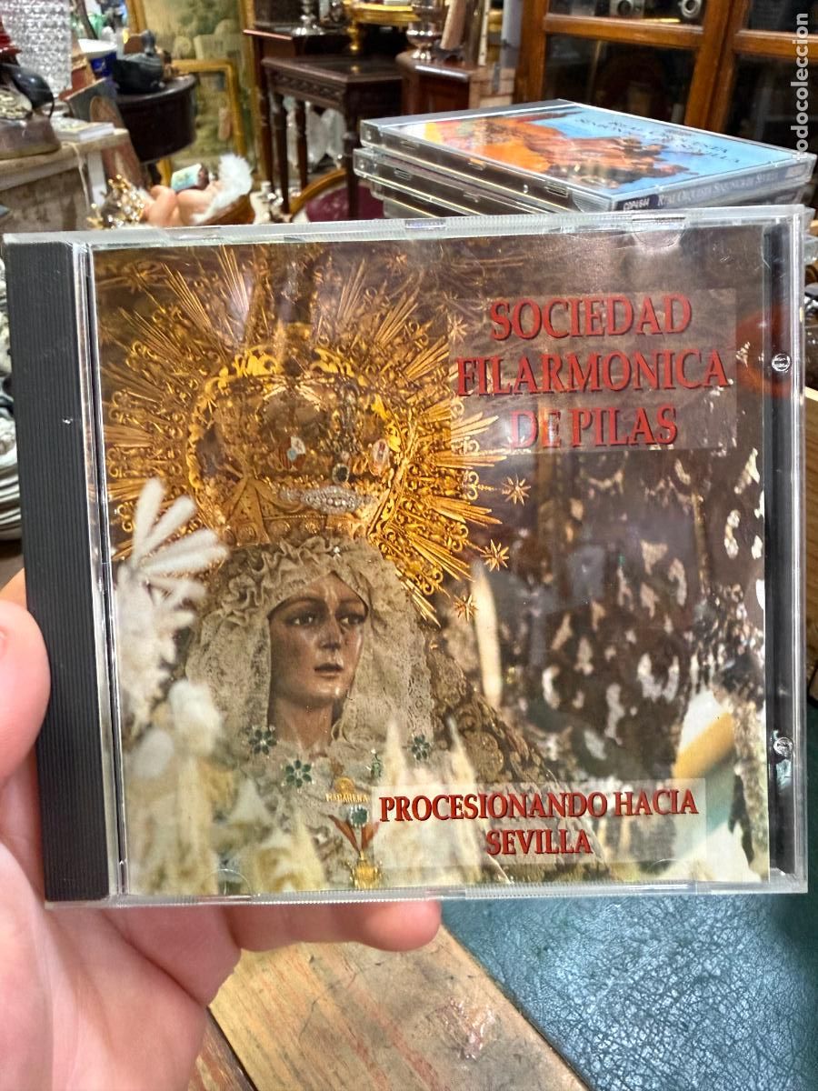 CDs de m&uacute;sica: CD SOCIEDAD FILARMONICA DE PILAS - SEMANA SANTA SEVILLA