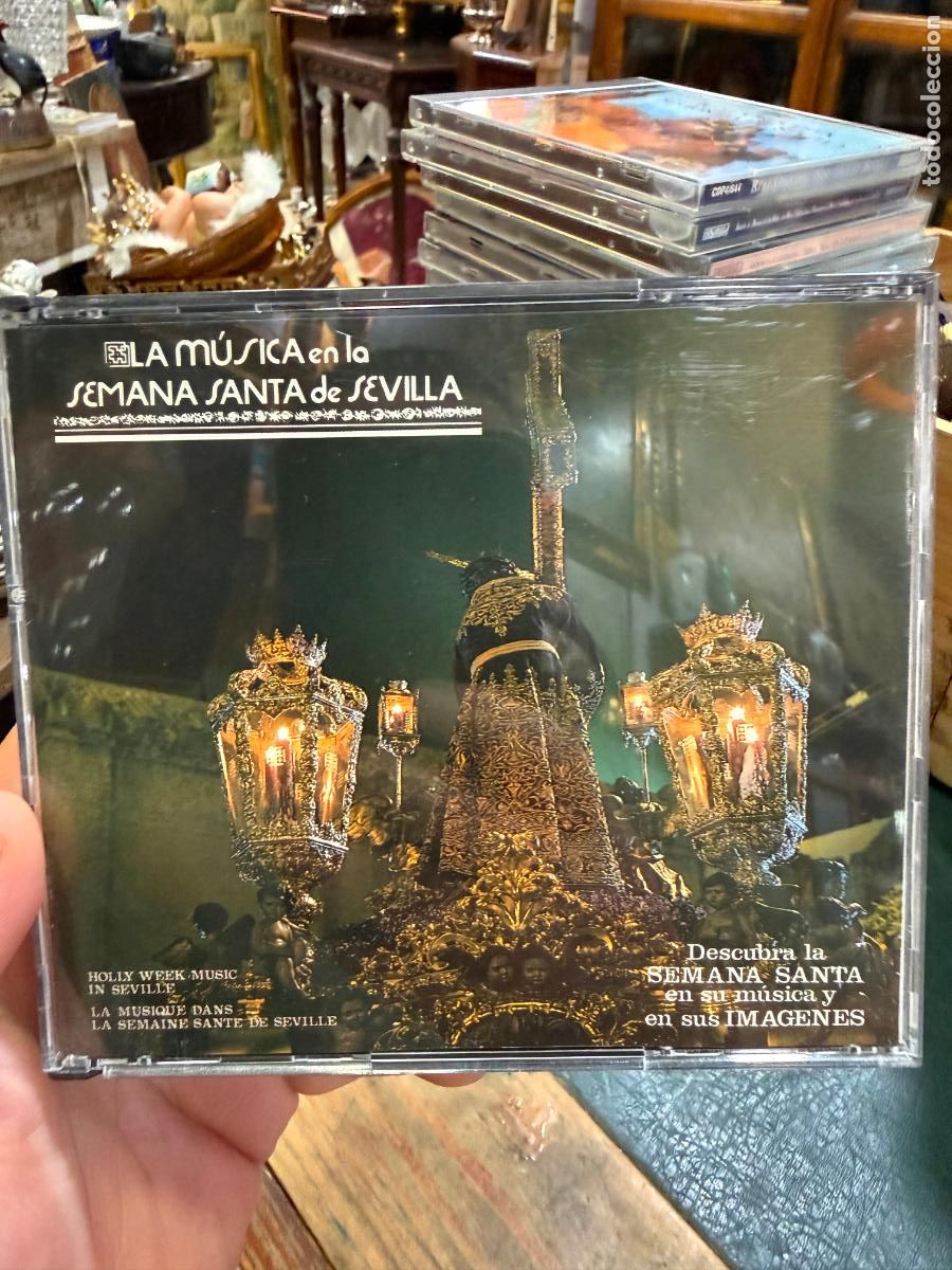 CDs de m&uacute;sica: CD LA MUSICA EN LA SEMANA SANTA DE SEVILLA