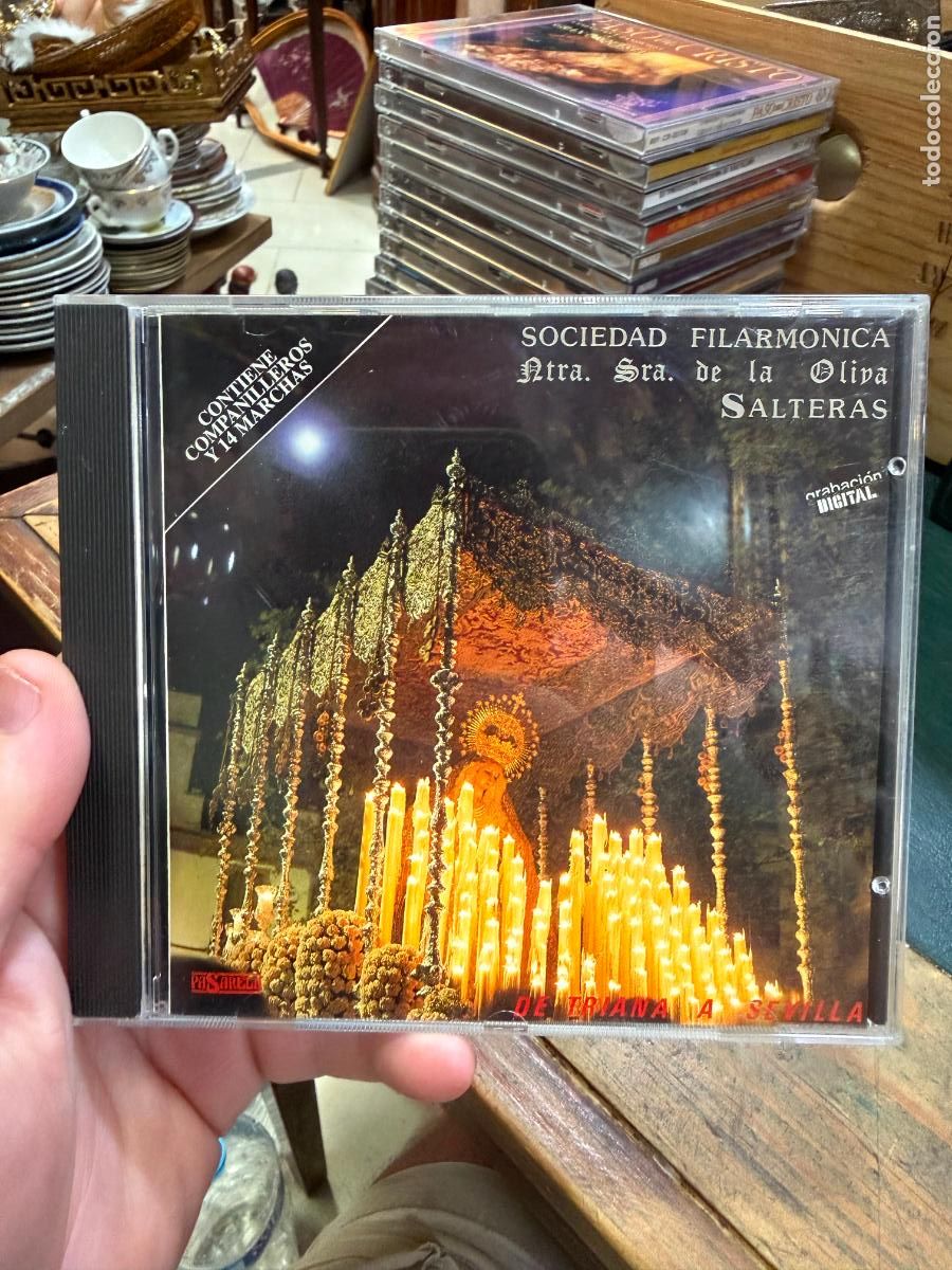 CDs de m&uacute;sica: CD BANDA OLIVA DE SALTERAS - SEMANA SANTA SEVILLA