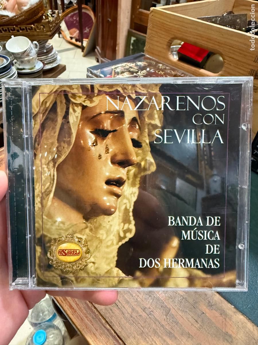 CDs de m&uacute;sica: CD BANDA DE MUSICA DE DOS HERMANAS - NAZARENOS CON SEVILLA - SEMANA SANTA
