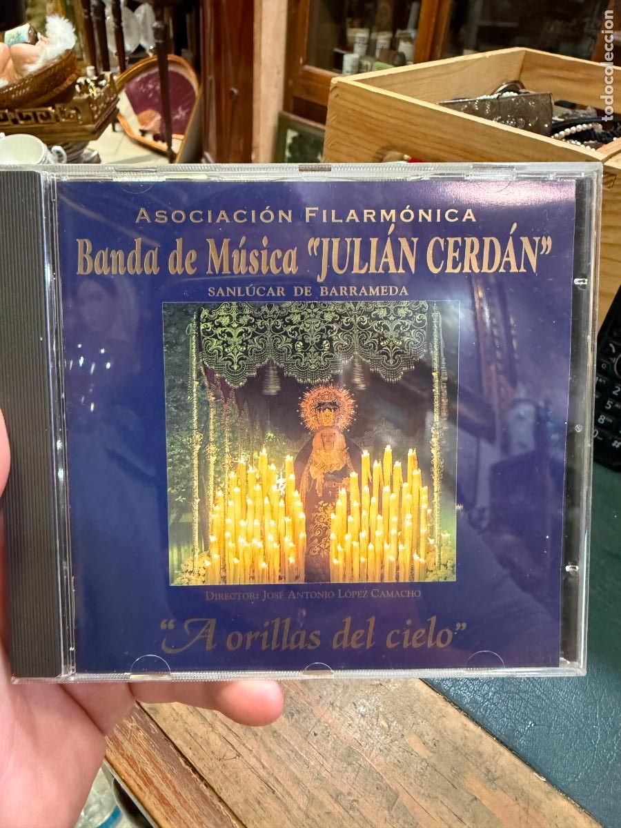 CDs de Musique: CD BANDA JULIAN CERDAN - A ORILLAS DEL CIELO - SEMANA SANTA SANLUCAR DE BARRAMEDA