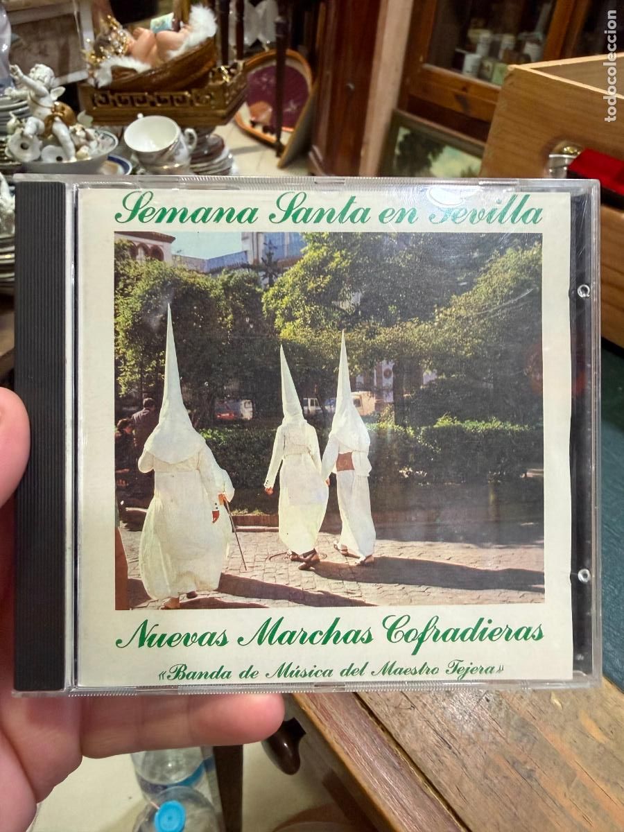 CDs de m&uacute;sica: CD BANDA DE MUSICA MAESTRO TEJERA - SEMANA SANTA EN SEVILLA